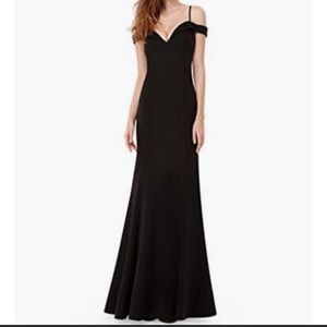 Off the shoulder gown